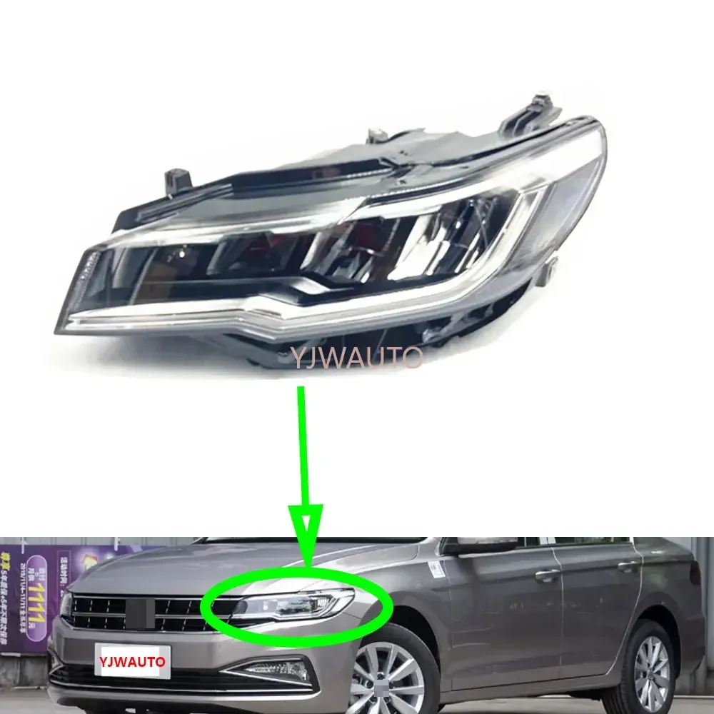 For VW Jetta Bora 2019 2020 Headlamp Car Headlight Assembly Auto Whole LED Car Light Assembly