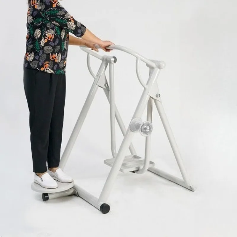 

Folding indoor walking machine treadmill for the elderly household twisting waist and shoulder massage fitness sports equipment