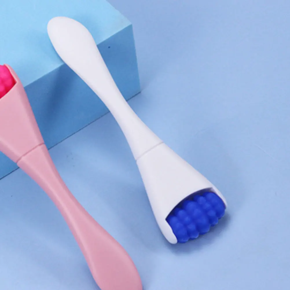 Przenośny masażer do okolic oczu z rolką, liftingujący, ujędrniający, przeciwzmarszczkowy, urządzenie kosmetyczne do pielęgnacji oczu dla kobiet, łagodzące cienie pod oczami, masaż twarzy.