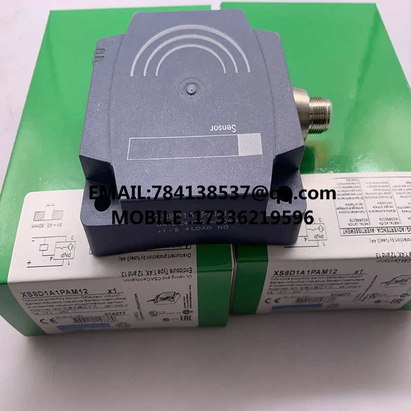 Physical shooting of spot sensors XS7D1A1CAM12 XS7D1A1NBL2 XS7D1A1NBL2C proximity switch