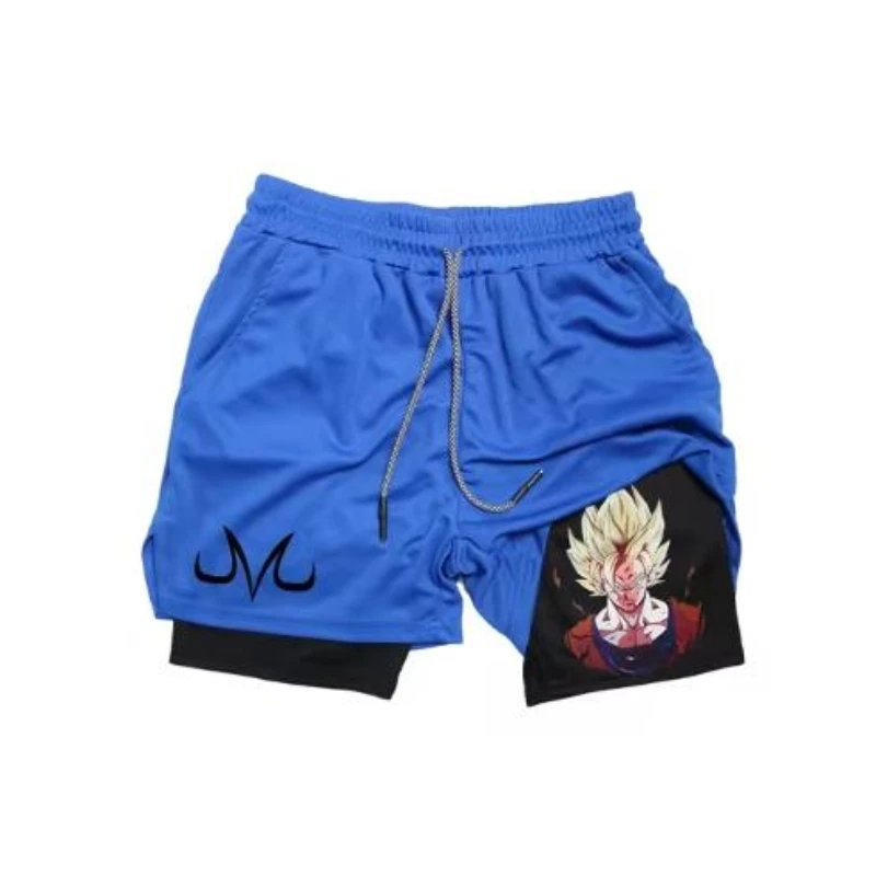 2024Cartoon gym male and female cartoon print gym high-quality fitness running pants fashion casual