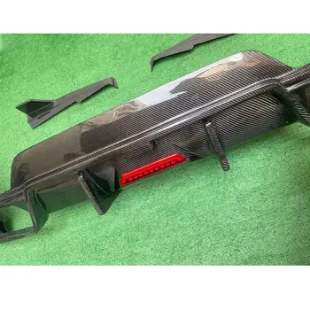 適用於BMW3系列2023款及更新款G20 G28的碳纖維後唇保險桿擴散器擾流板Shunt TD風格汽車配件升級車身套件 8 最佳銷售 BMW320 G20 - №7