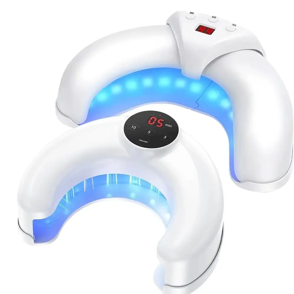 Opvouwbare nagelreinigingslicht Apparaatweergave USB-oplaad Nagelsneldroger Gemakkelijk automatisch aan en 3 timers UV LED Nail Art-lamp