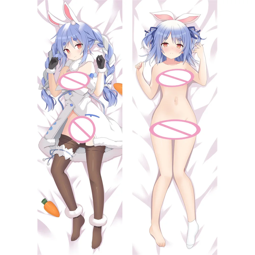 

Подушка Vtuber Usada Beijing Ora Dakimakura Waifu в двух направлениях, обнимающая подушка для тела, искусственный подарок, подушка в стиле аниме, Женская Подушка Otaku, наволочка