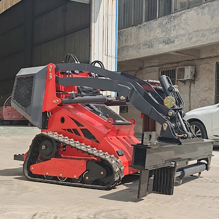 DTR 450 Log Splitter Attachment Machine for Mini Skid Steer Loader Mini  Loader  for Sale