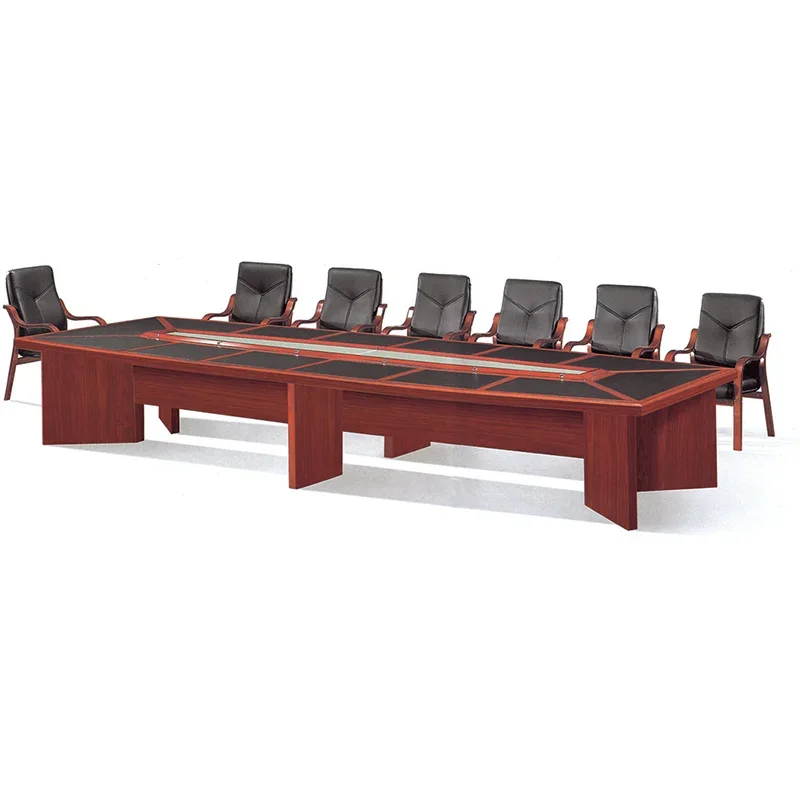 guangdong luxury modern wooden conference table meeting room office desk