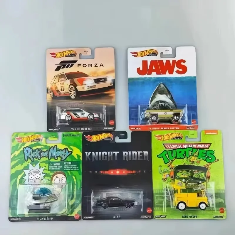 Hot Wheels Hxd63 colección de cultura Pop auténtica serie Stranger Things Godzilla Regreso al futuro Forza Matrix juguetes coches regalos