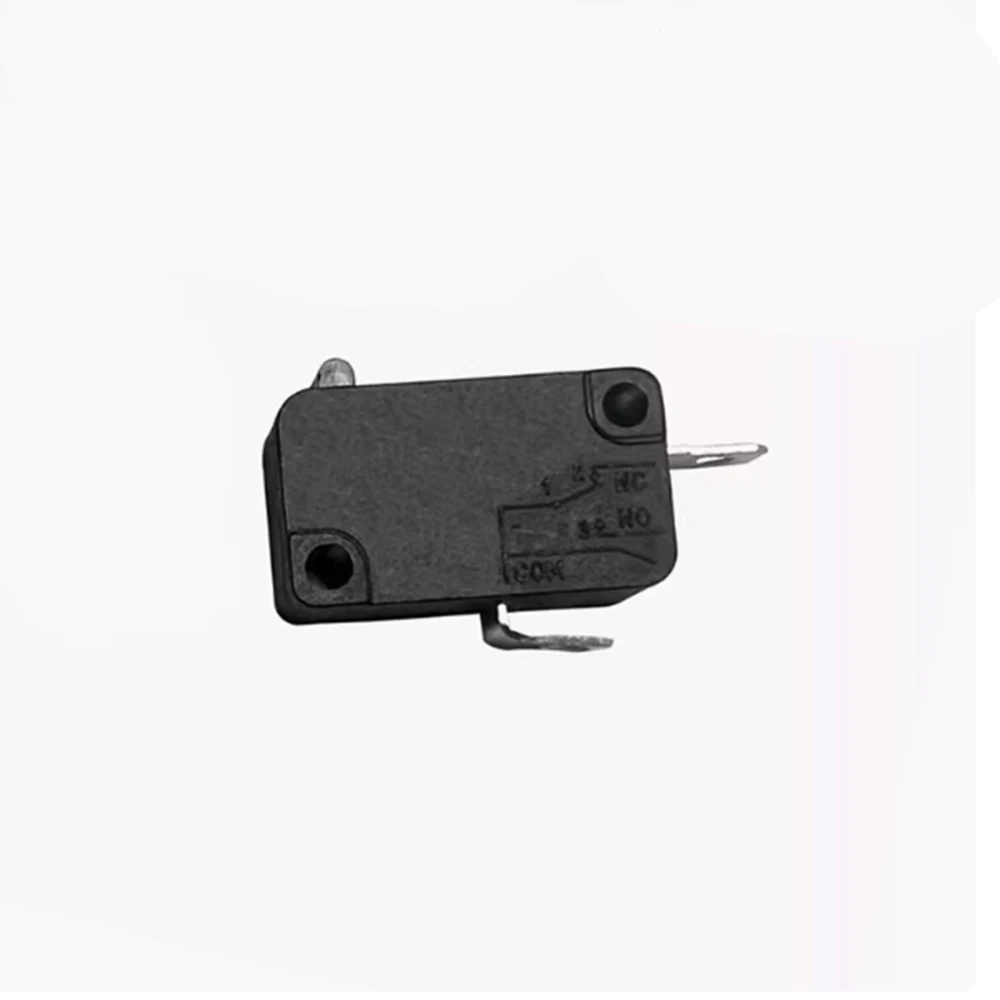 1pc 2/3pin Door Control Limit Switch KW7 Silver Contact Normal Close/Open Microswitch Push-button for Midea /Galanz Microwave