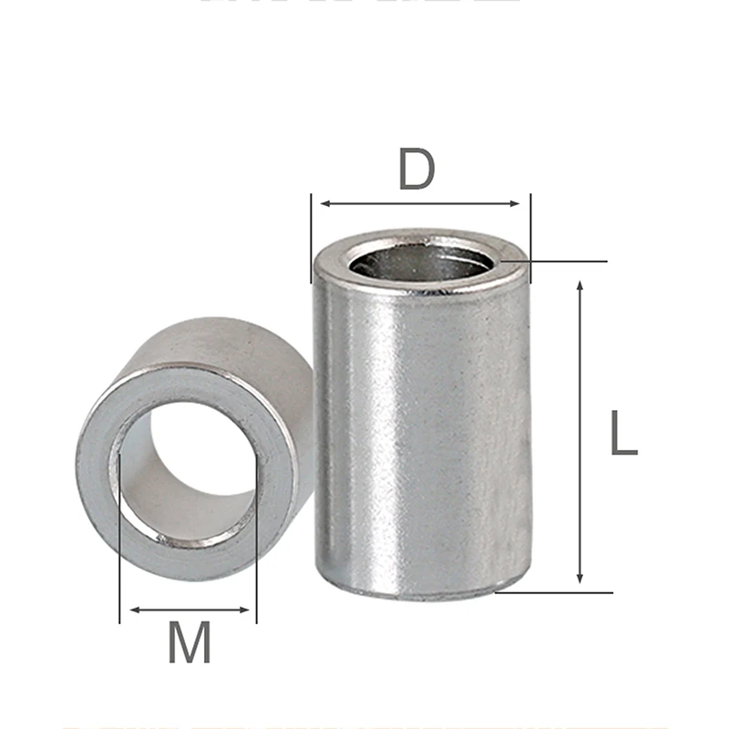 5/ 10/ 20pcs M3 M4 M5 M6 M8 Aluminum Alloy Flat Washer Bushing Gasket CNC sleeve Non-threaded Stand-off Spacer For RC Model Part images - 6