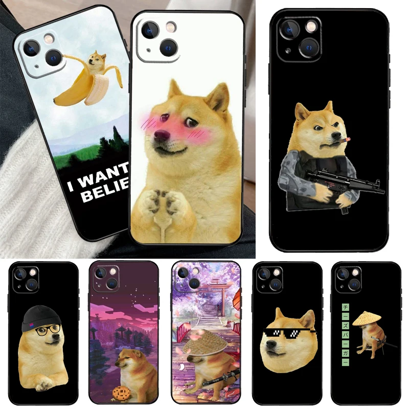 Cheems Doge Meme Funny Doggy For Samsung Galaxy A55 A35 A15 A54 A34 A14 A52 A32 A12 A13 A33 A53 A16 A36 A56 A57 A17 Case