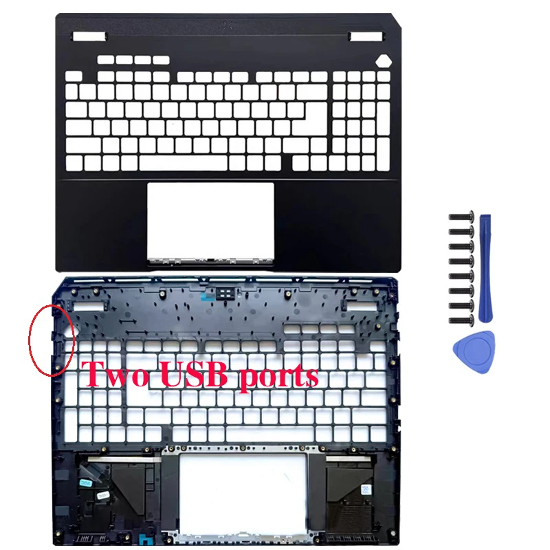 Laptop Frame Case For ASUS TUF Gaming A16 F16 FX608 FA608 Notebook LCD Back Cover Front Bezel cover Palmrest Bottom Accessories
