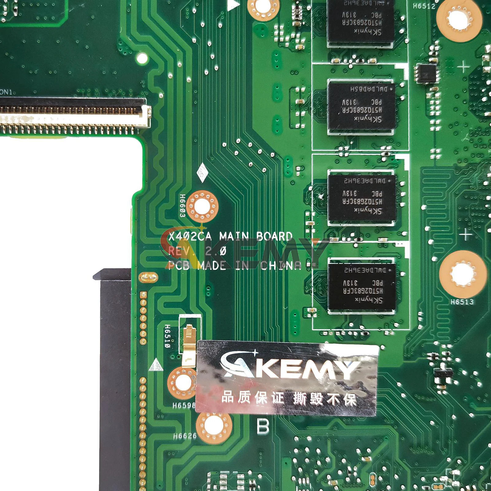 X502CA Laptop Moederbord Voor ASUS VivoBook F402CA F502CA X502C X502CA Notebook Moederbord Met I3 I5 I7 CPU 100% testen OK stk