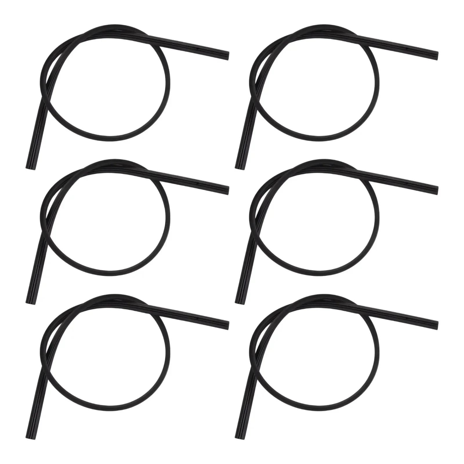 

Fit Windshield Wiper Rubber Set 6 Pack of 32 Inch Wipers for Effective Water Stain Removal and Noise Reduction