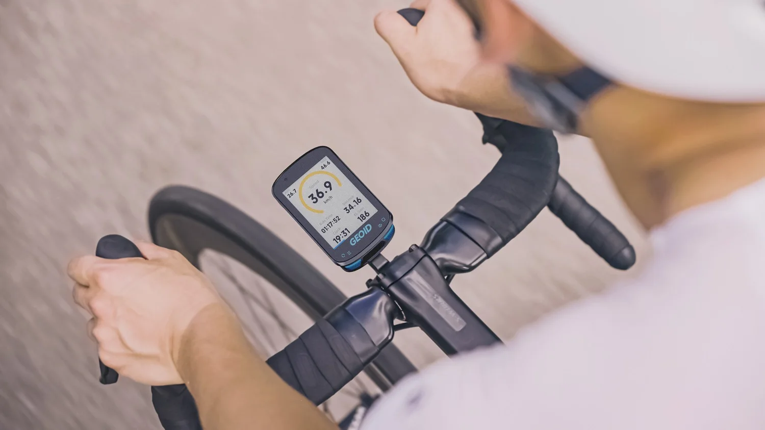 GEOID CC600/CC700 Farbdisplay Kabelloser Fahrradcomputer GPS-Navigation Fahrradtacho GPX WLAN Radfahren Kilometerzähler Ant Indoor – Detail 2