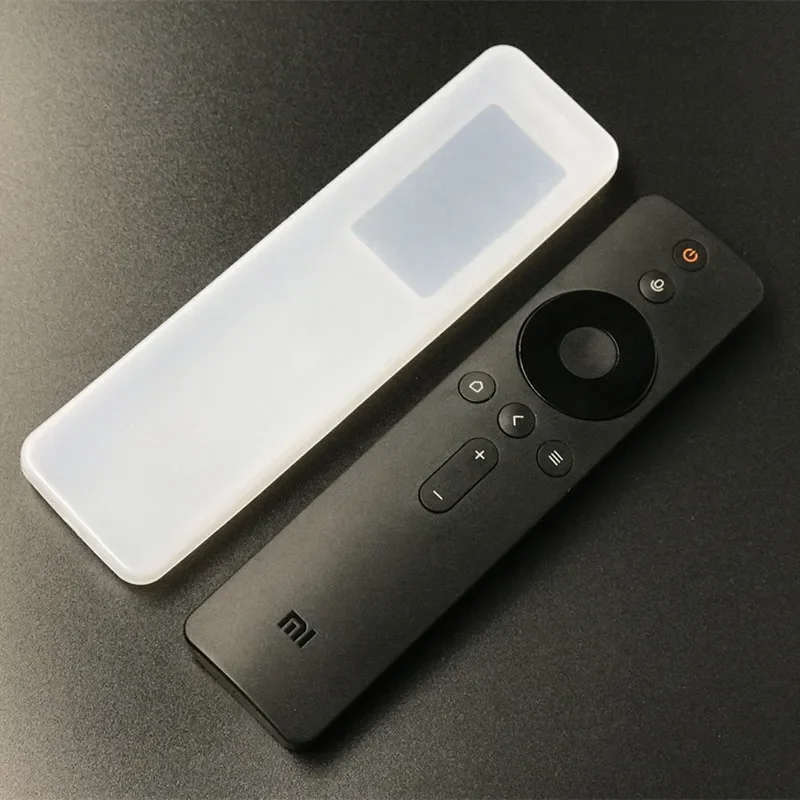 1pc Anti-Fall Remote Control Dust Cover for Xiaomi TV 4 Transparent Silicone Sheath Remote Control Protective Case for Xiaomi 4