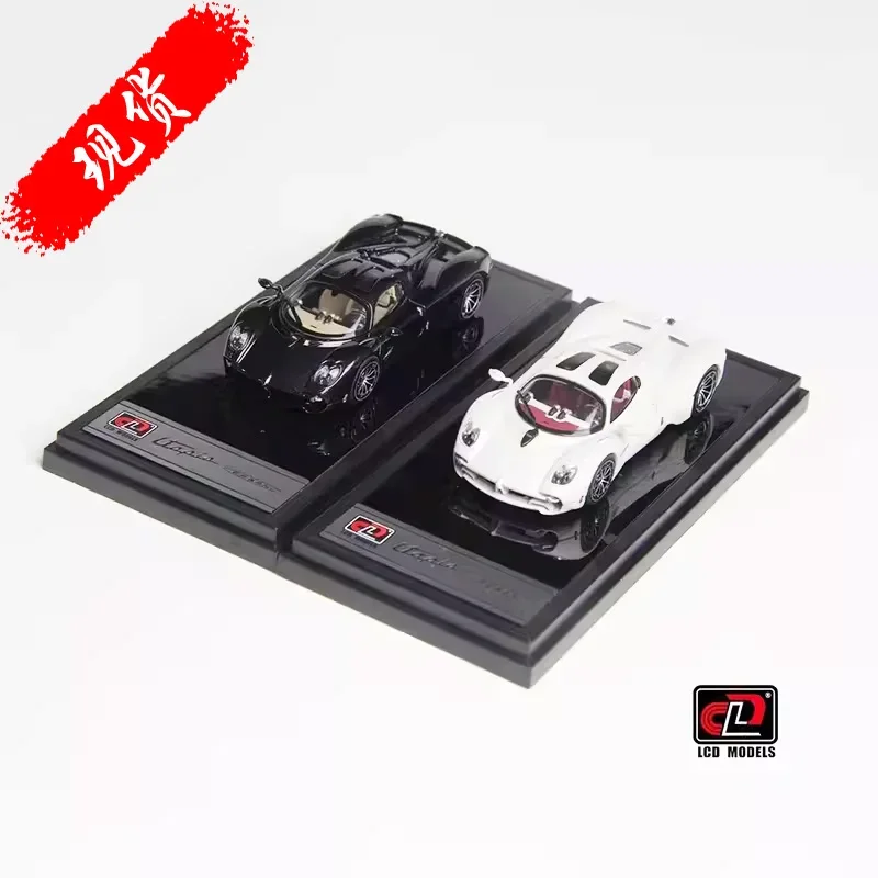 LCD1:64 Pagani black carbon die-cast alloy car model collection gift