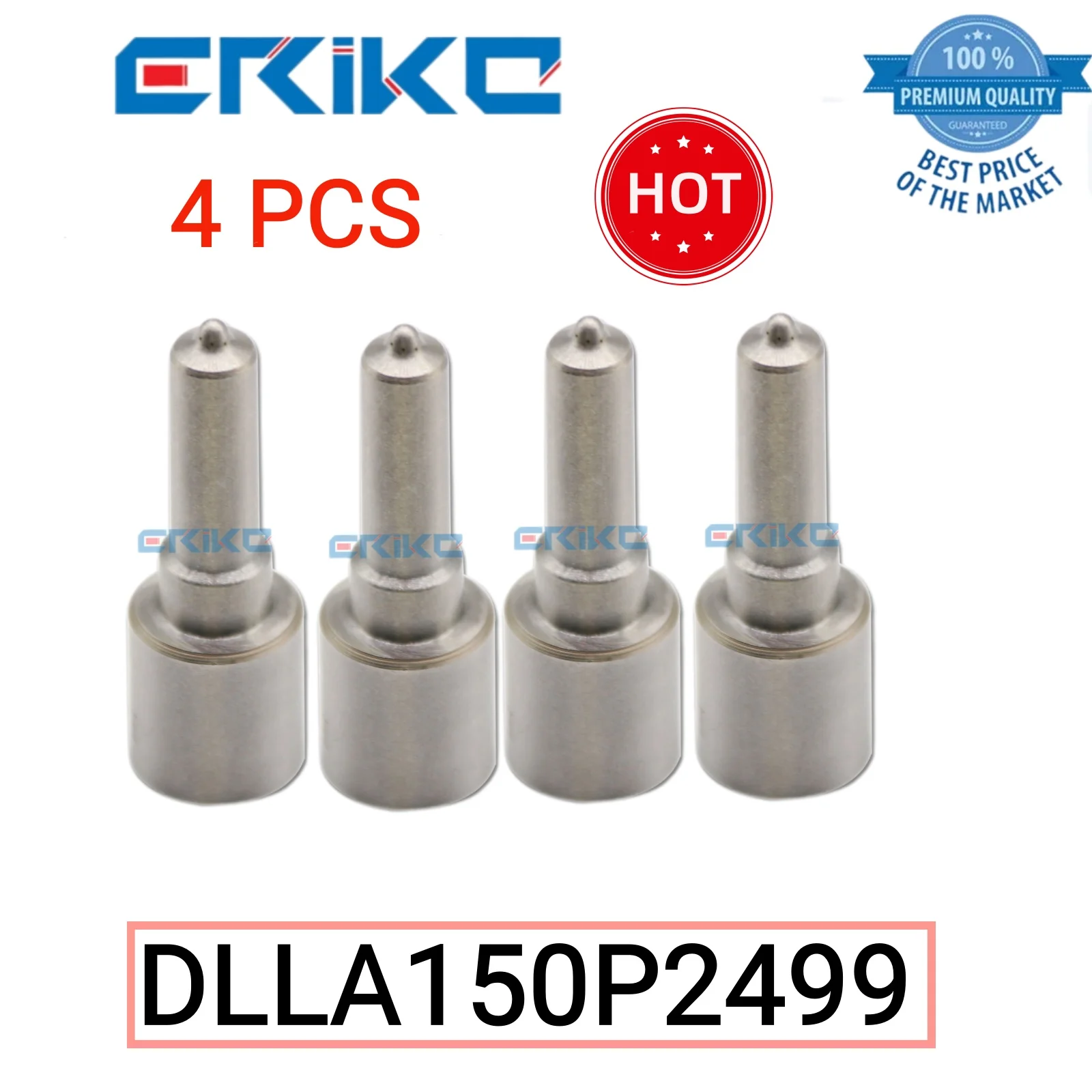 4 PCS DLLA150P2499 Injector Oil Nozzle DLLA 150 P 2499 Nozzle Injectors Diesel DLLA 150P2499 Original Automatic Nozzle