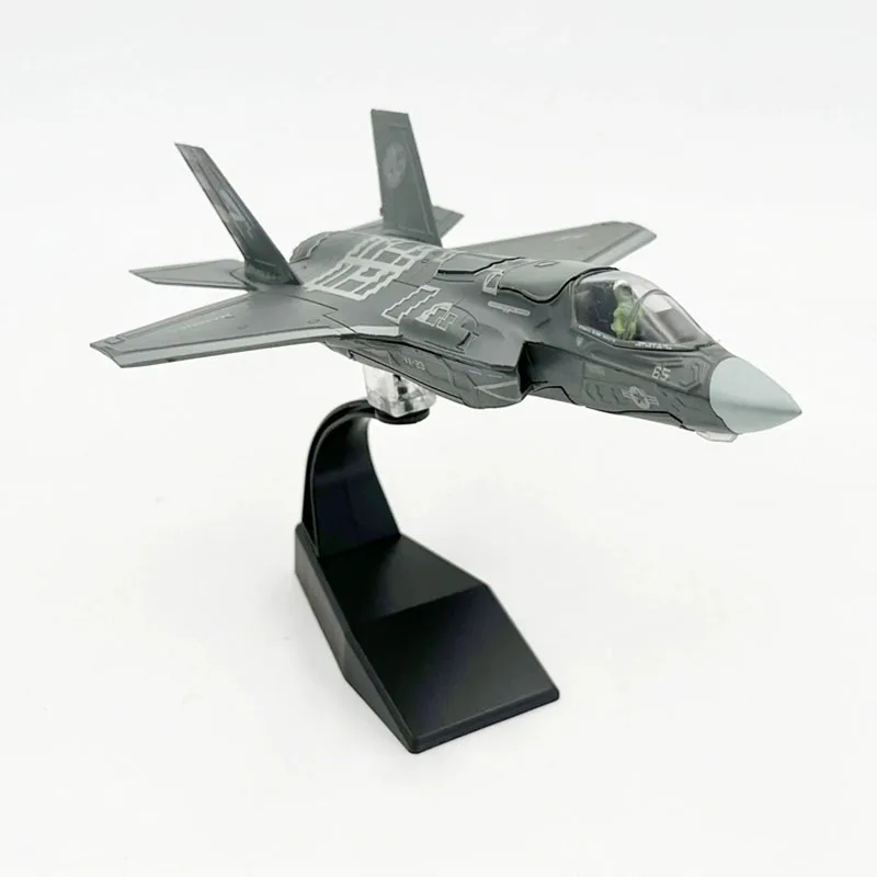 1/72 Acale US Navy F35 F-35B F35B Fighter Plane Aircraft Airplane Diecast Alloy Metal Model Toy Flying Mode For Collection