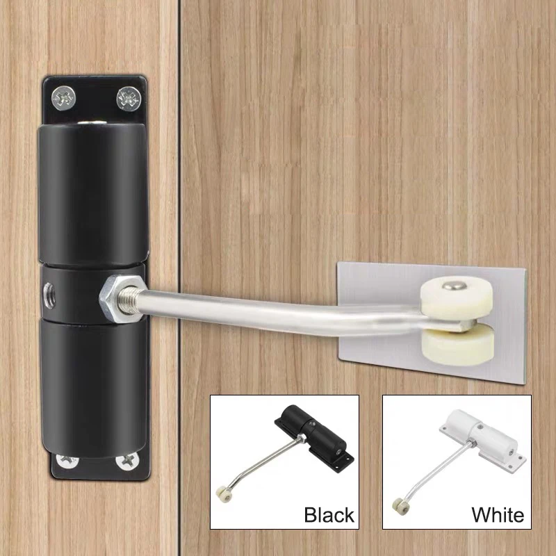Safety Spring Door Closer Adjustable Speed Stainless Steel Automatic Door Closer