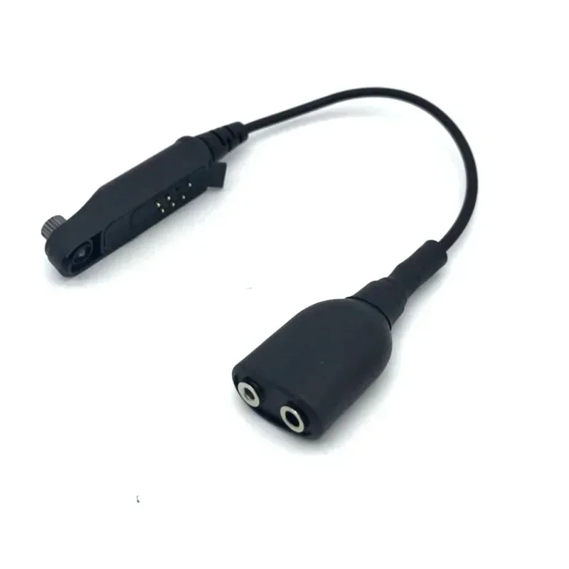 Walkie Talkie Audio Cable Adapter For Baofeng BF-9700 A-58 UV-XR UV-5S GT-3WP UV-9R Plus For K Interface 2Pin UV-5R Headset Port