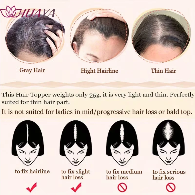 Synthetic Fiber Screw Curly Hair Topper, Fluffy Bang Hairpiece for Women Daily Use