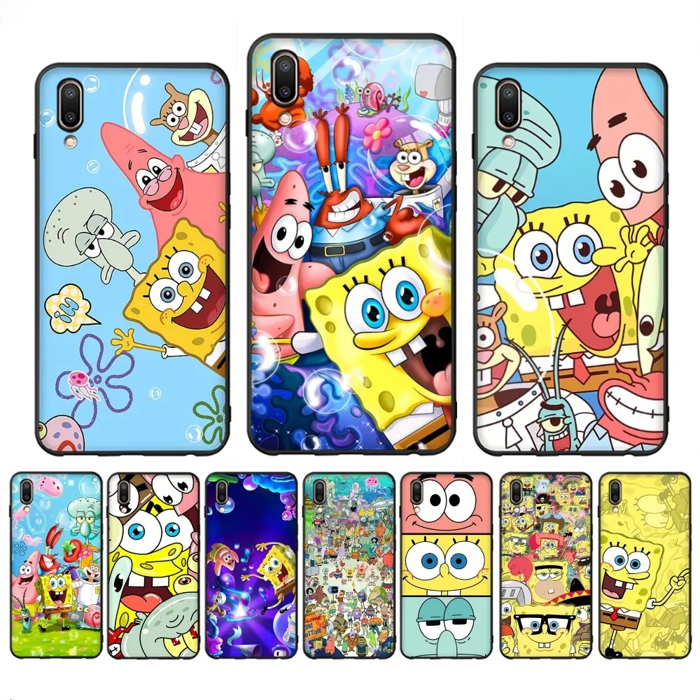 S-SpongeBobS P-Patrick Star Phone Case For Redmi Note 4 X 5 A 6 7 8 Pro T 9 Pro 9S 10 Pro 11 Pro 11S 11Epro PocoM3pro