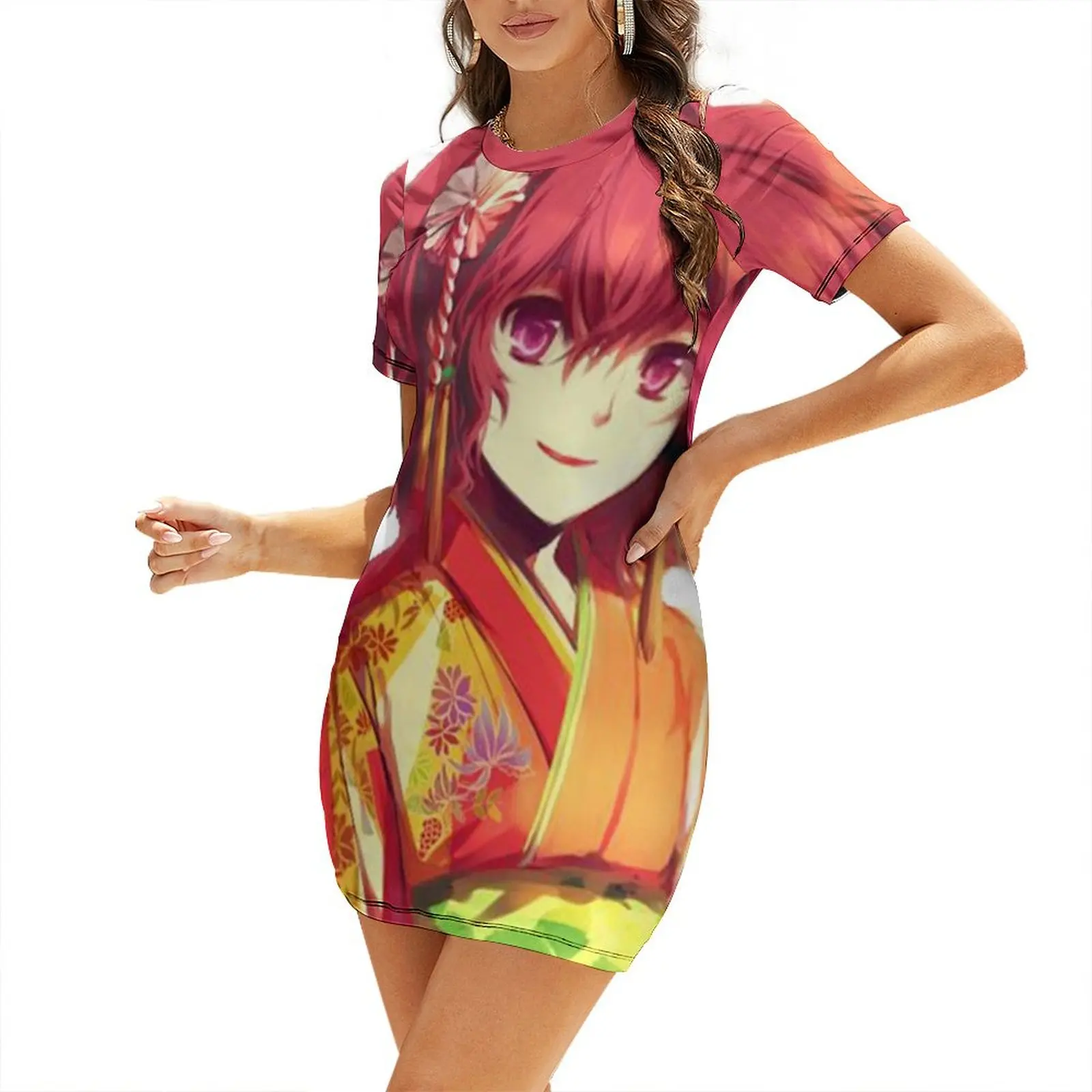 

Princess Yona Short-Sleeved Dress summer women's dress 2026 evening dresses luxury 2026 party dress women elegant luxury