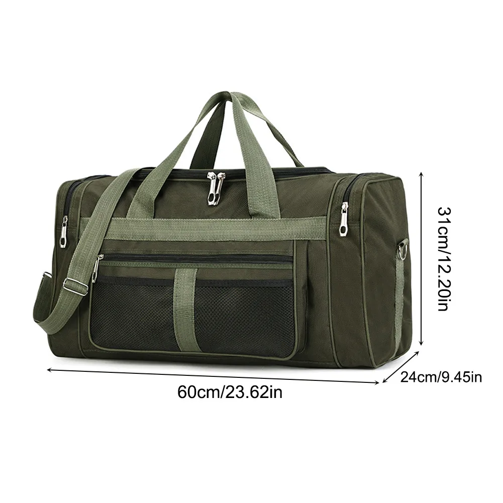 Travel Bag Sports Bag Men Gym Bag Oxford Dry Wet Separation Bags Large Capacity Yoga Sports Backpack Overnight Bag Pouches