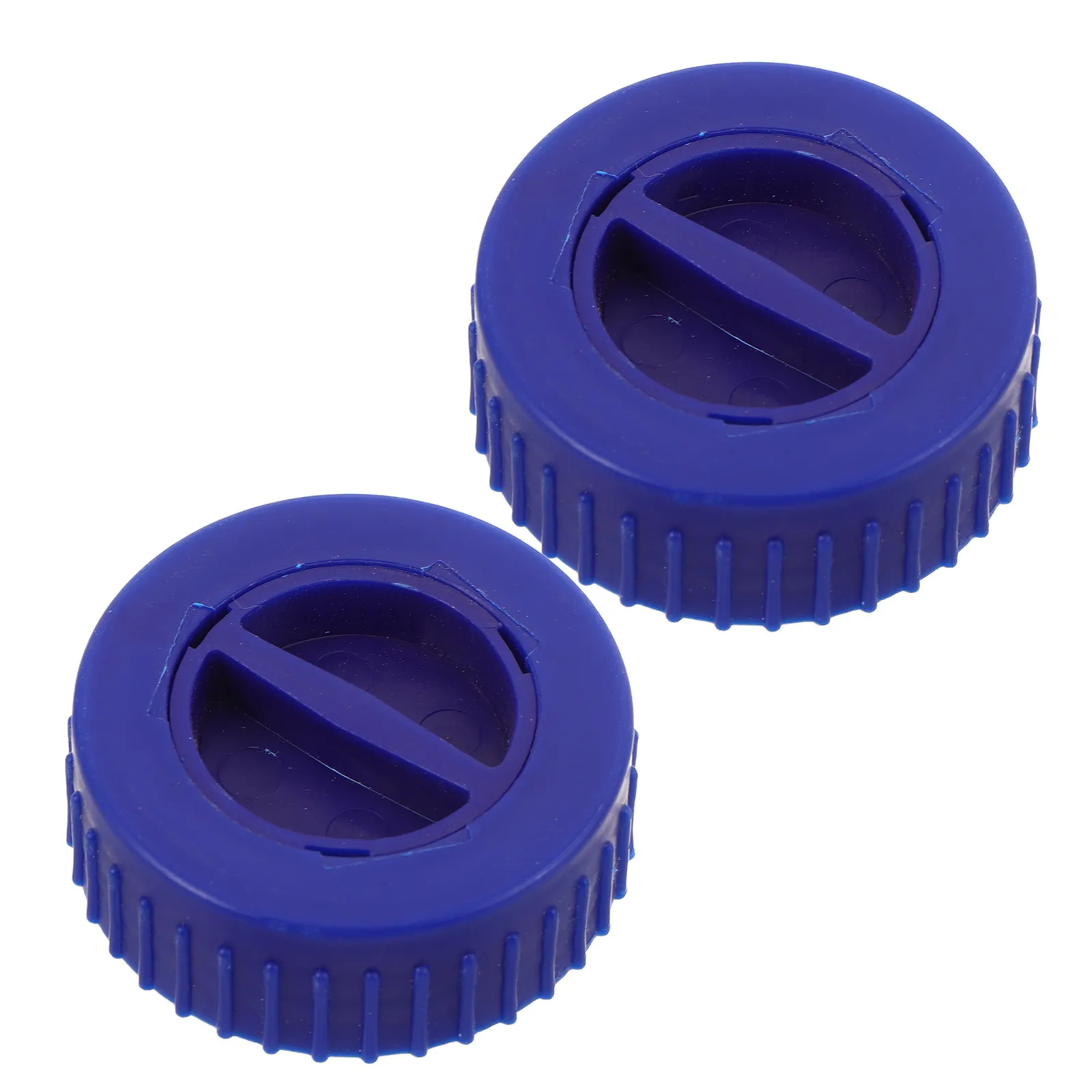 2Pcs Calf Medicine Feeder Lid Universal Fit Plastic Cattle Feeding Bottle Cap for Precise Oral Administration Leakproof Farm