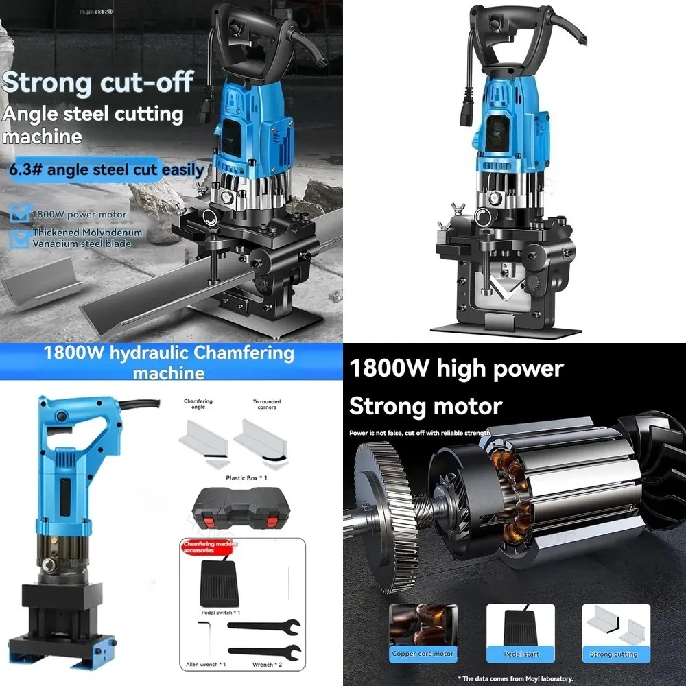 

Upgraded Hydraulic Cutting Machine, Hydraulic Angle Iron Punching Machine, Angle Steel Cutting Machine, Hole Opening Artifact