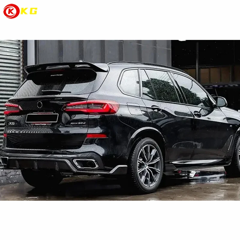 Suitable for BMW X5 G05 rear bumper diffuser spoiler 2018 2019 2020 2021 2022 2023 g05 rear lip automotive parts