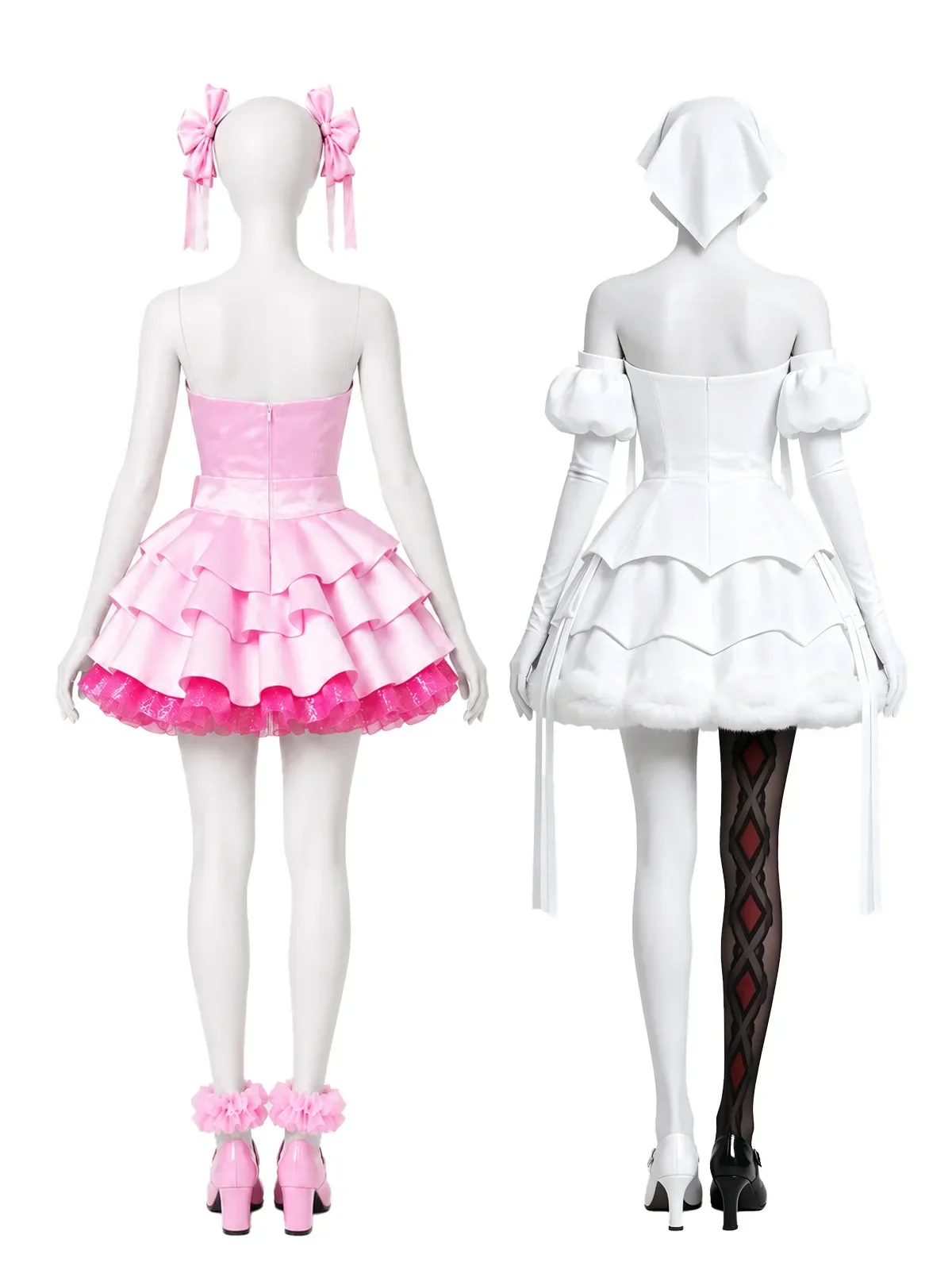 Anime Alien Mizi Sua Zombie Idol Stage Sua Cosplay Kostüm Kleid Stirnband Komplettset Uniform Rollenspiel Halloween Karneval Damen – Detail 5