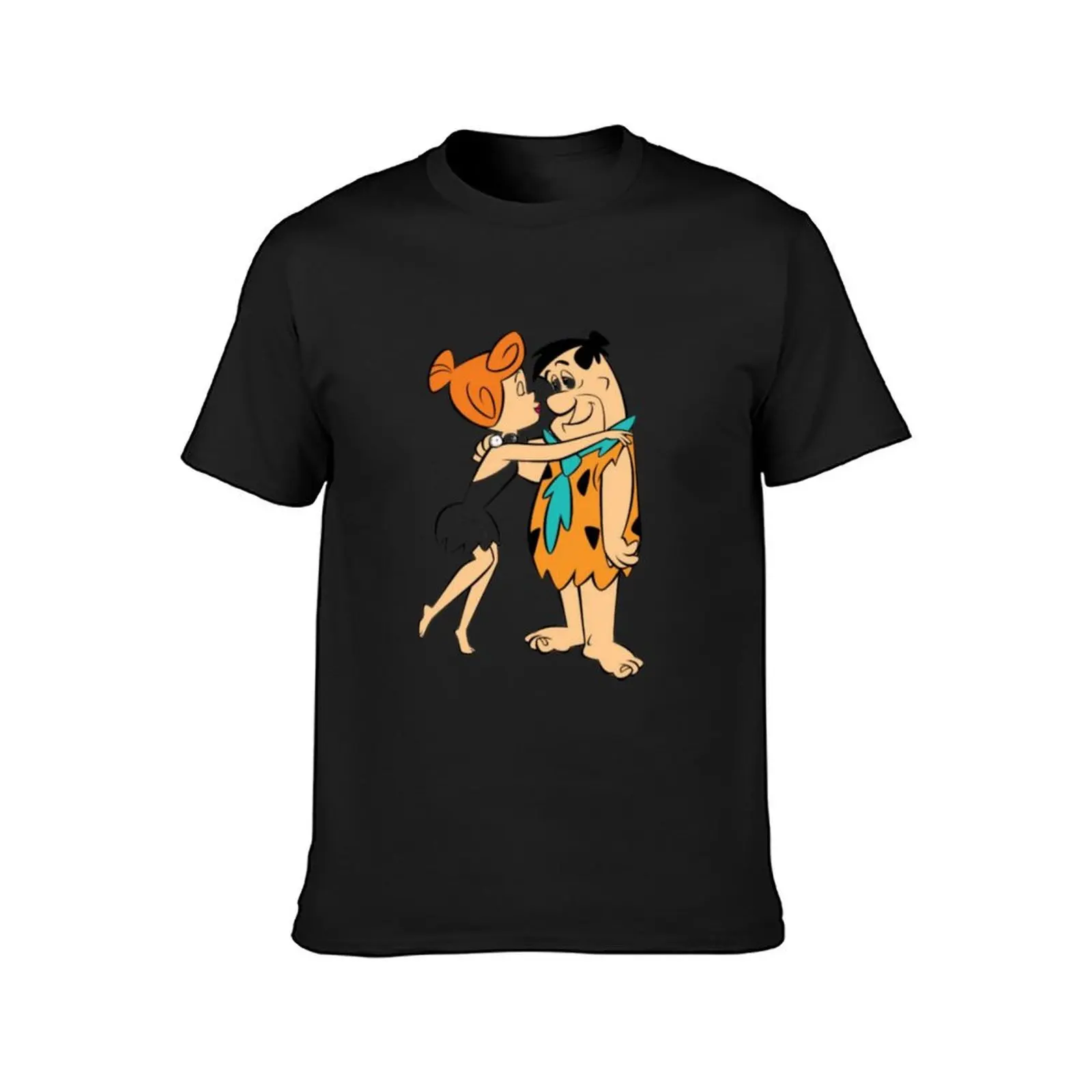 Peter and Wilma Flintstone T-Shirt quick drying boys animal print animal prinfor boys new edition mens clothes