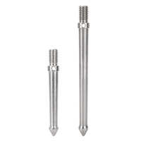 Tripod Spike 3/8 Inch Screw Stainless Steel Tripod Monopod Replacement Foot Spike 8cm/12cm Length for Outdoor Photography