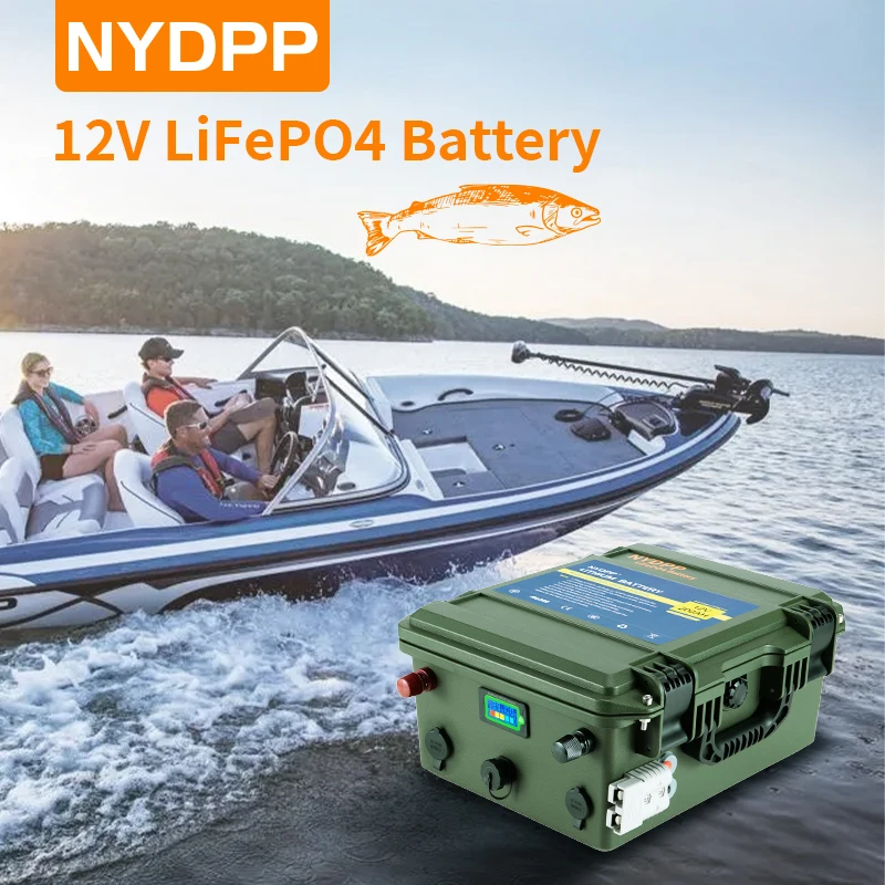 12V 150AH 200AH 300AH LiFePo4 Battery 12v lifepo4 battery 150ah 200ah 300ah 12v Lithium Iron Phosphate battery for motor