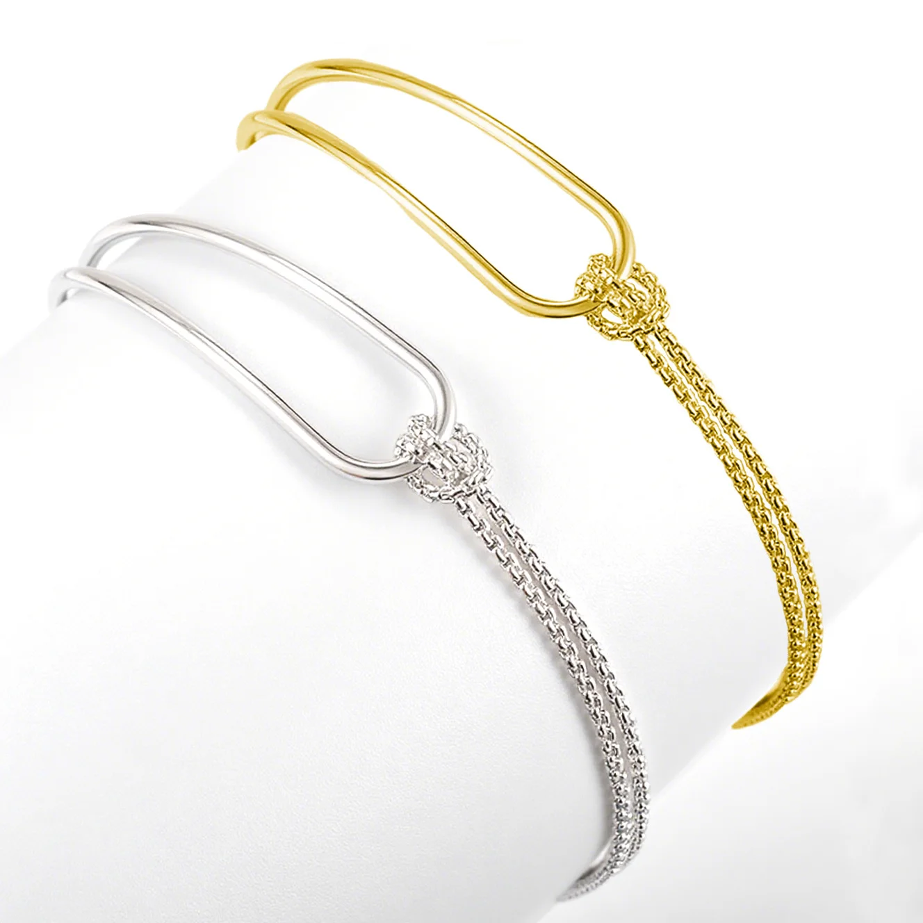 جديد S925 الفضة مطلي سوار سلسلة لينة لف تصميم موضة مجوهرات بسيطة المرأة حفل زفاف اكسسوارات فاخرة هدية