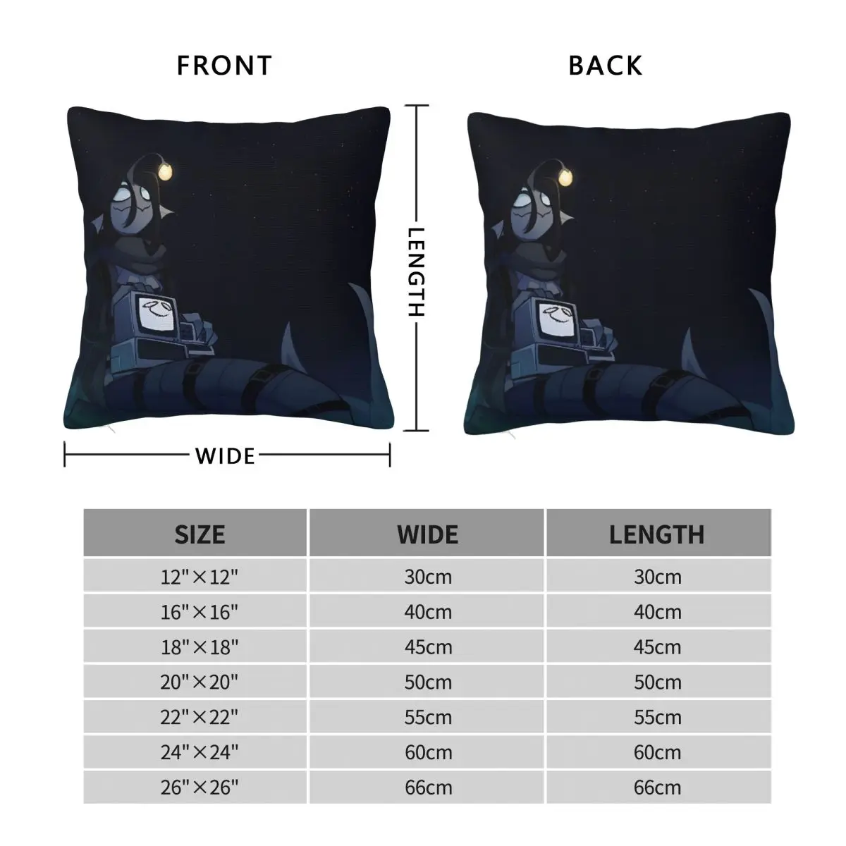 Sebastian Solace Pressure Game Pillow Cover Polyester Pillow Case Cushion Cover Pillowcases For Office Car Home Decorative