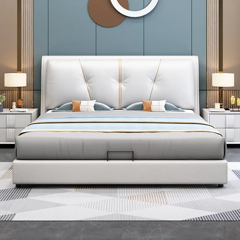 

Furniture Children's bed bedroom furniture wooden boy's bed white high quality children's storage bed