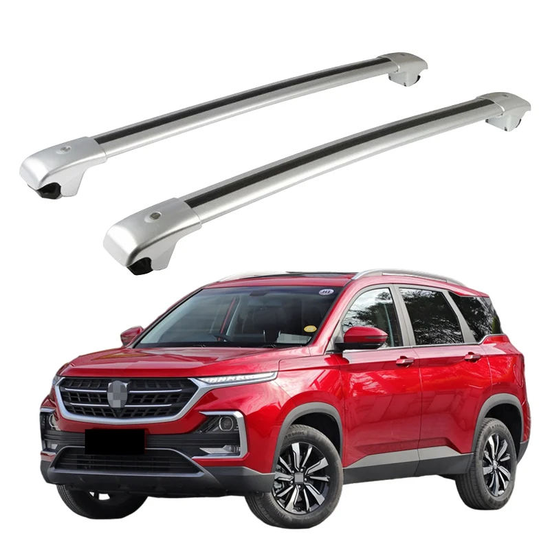 Cross bar frame guality aluminum universal luggage bar car Roof Rack For BAOJUN 530 2018-2019