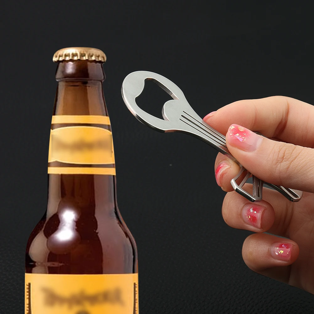 Personality Cross Hollow Out Bottle Opener Portable Outdoor Camping Tools Wedding Party Supplies Promotional Gift Kitchenware