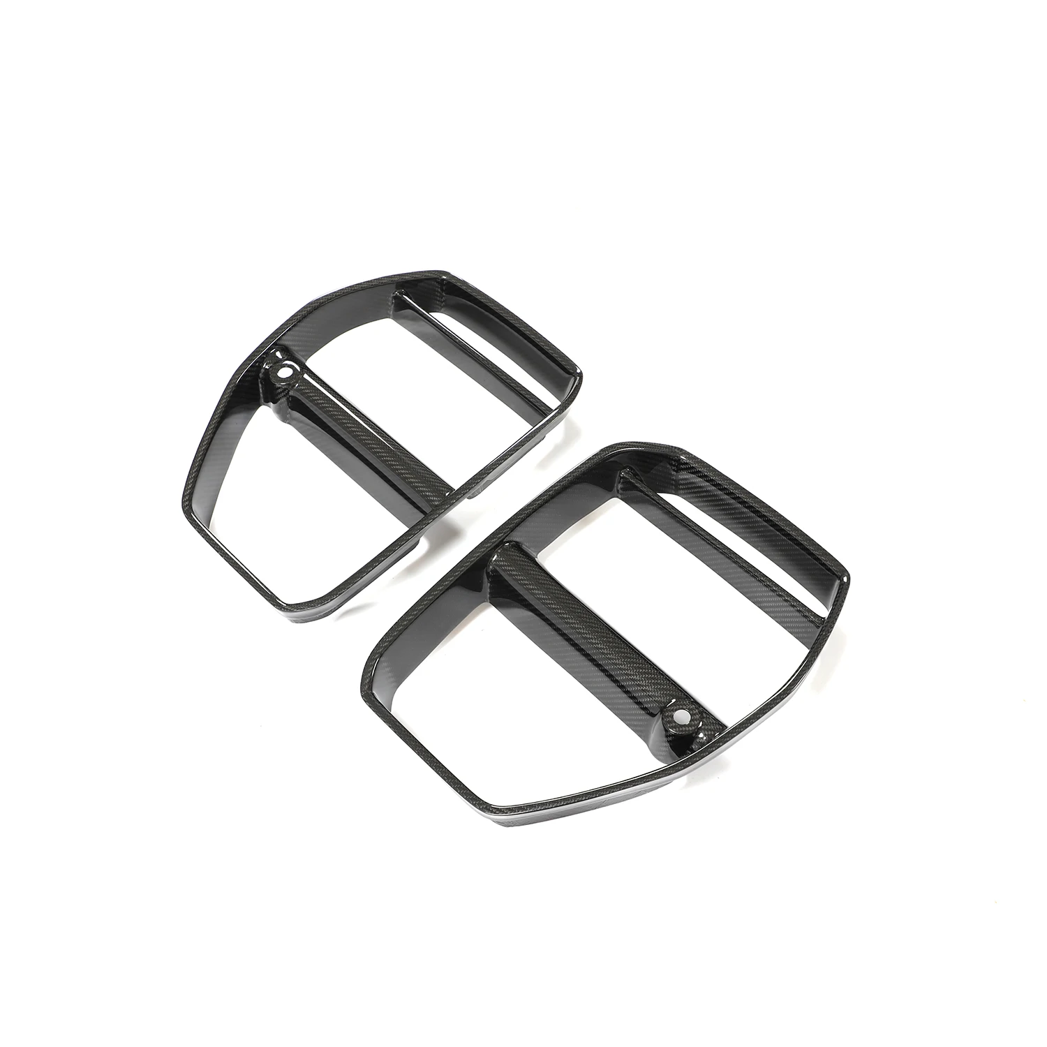 Rejilla delantera preenrollada de fibra de carbono seca G80 G82 G83 para BMW Serie 4 M3 M4 2021-2022