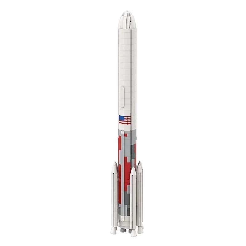 

Gobricks Build Moc Rocket Building Blocks Набор Марс Исследовательская машина Космическая авиация Головной ракетный строительный блок Детские игрушки
