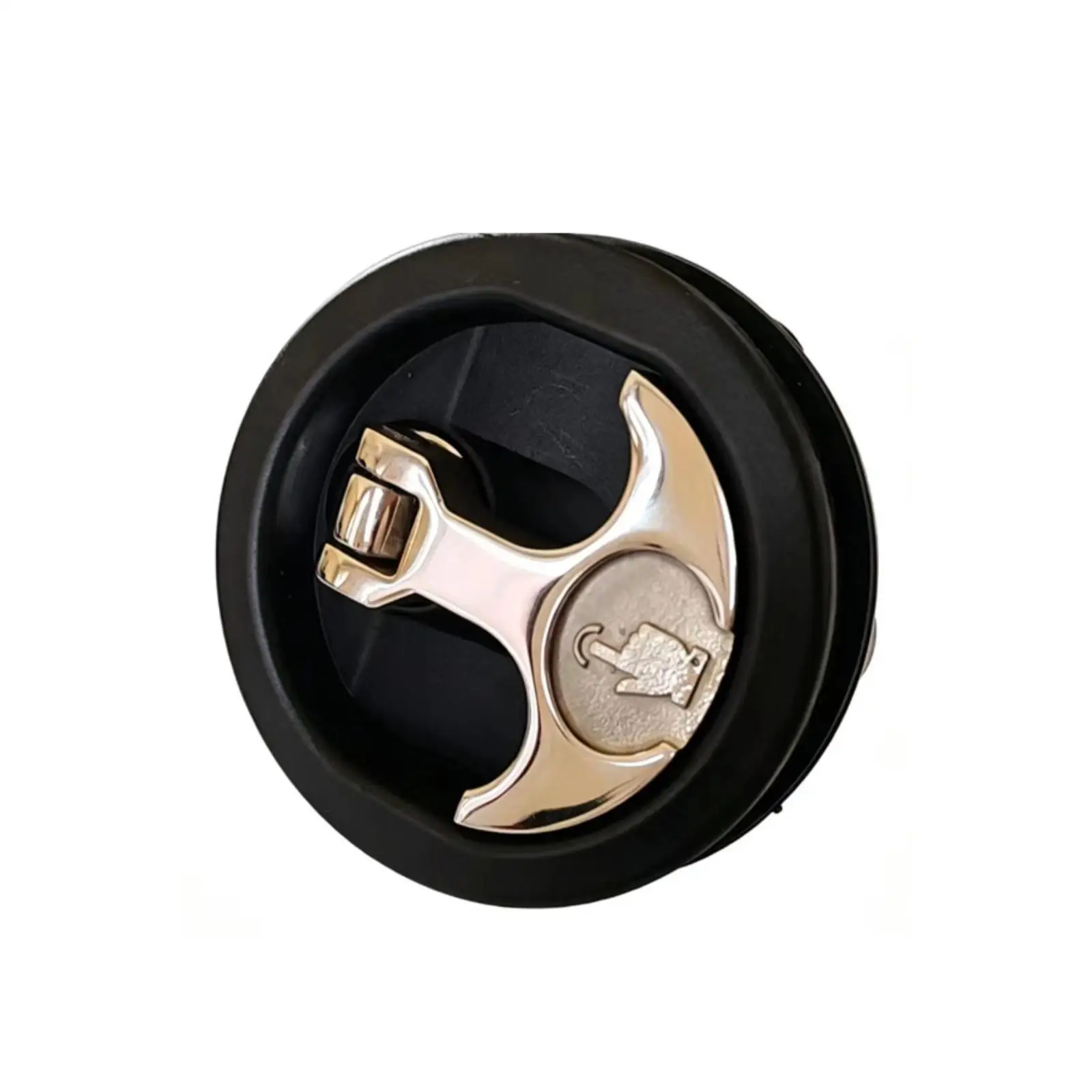 Recessed Flush-Deck-Latch Boat Flush-Mounted Lock Door Latch for Boat Owners,
