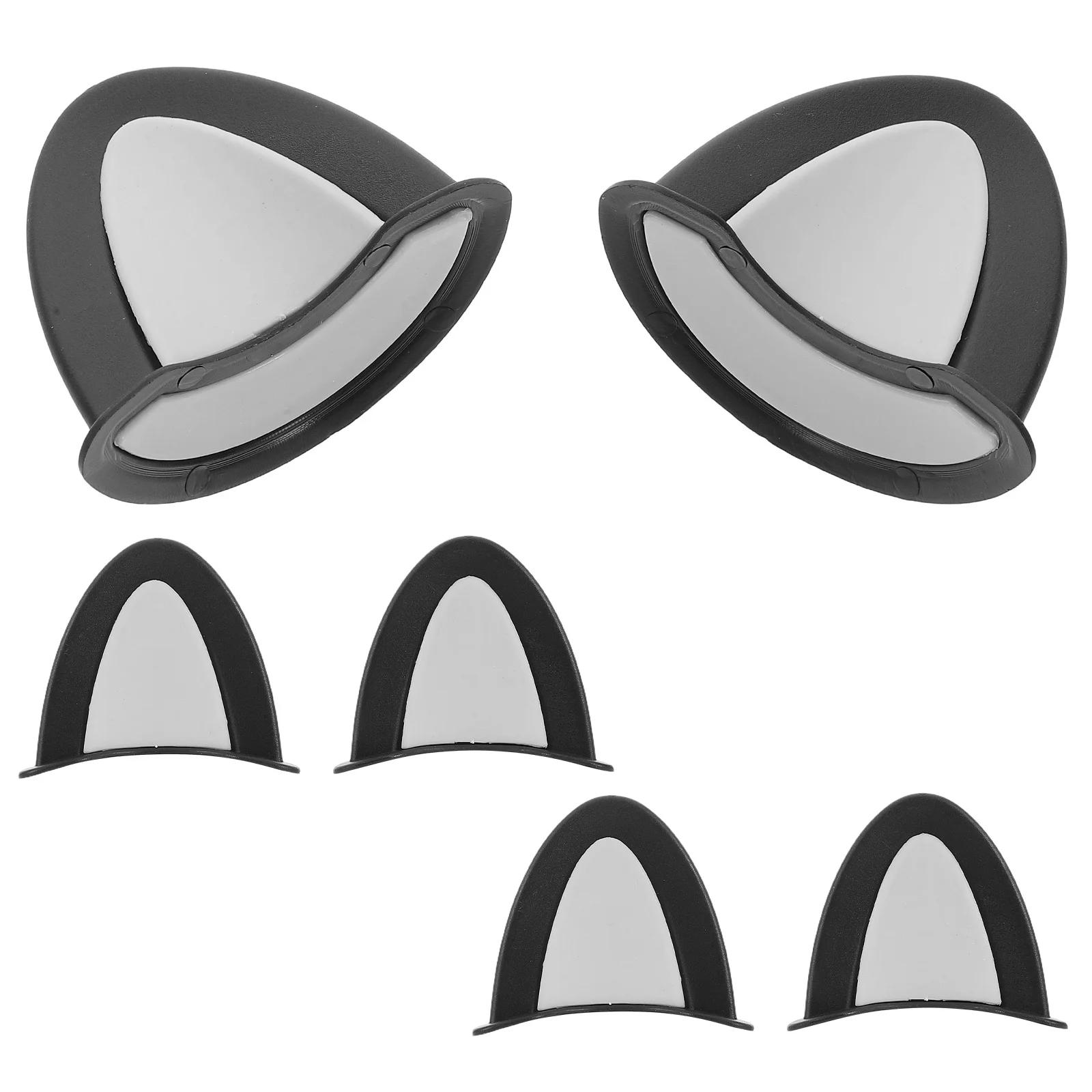 

3Pairs Accessories Motorcycle Cat Ear Decoration Fashionable Scooter Electric Ears Durable Easy Install Riding