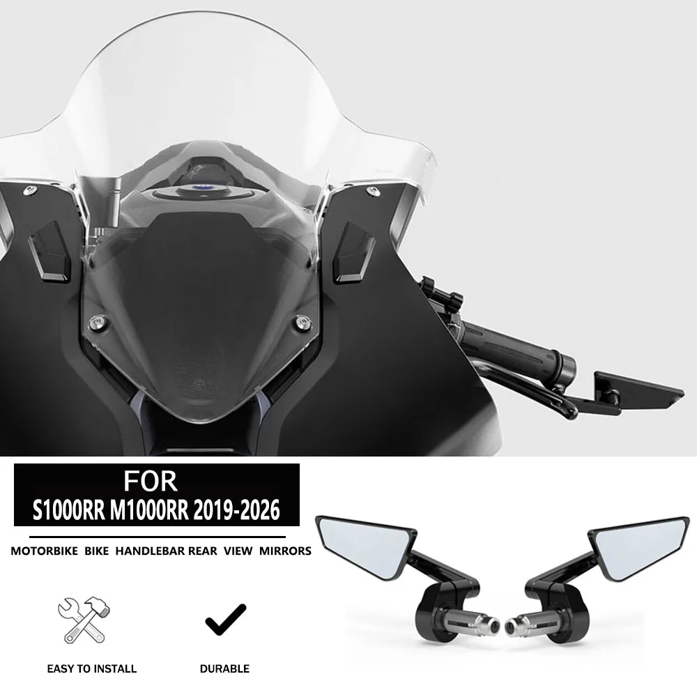 

Motorcycle Rearview mirror For BMW S1000RR M1000RR S1000 RR Bar-End Mirror Handlebar End Side mirrors Aluminum CNC Accessories