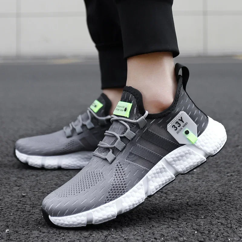 Men's Classy Style Casual Sneaker Breath Mesh Outdoor Running Shoes Gym Sports Shoes for Men and Women