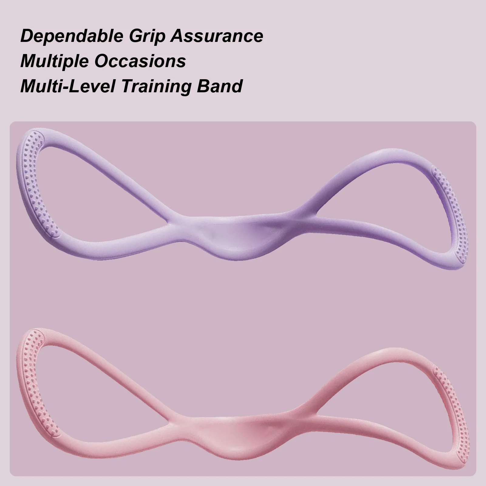 

Resistance Bands With Handles Silicone Figure 8 Work Out Bands Exercise Straps For Chest Ankle Back Upper Body Pilates Leg