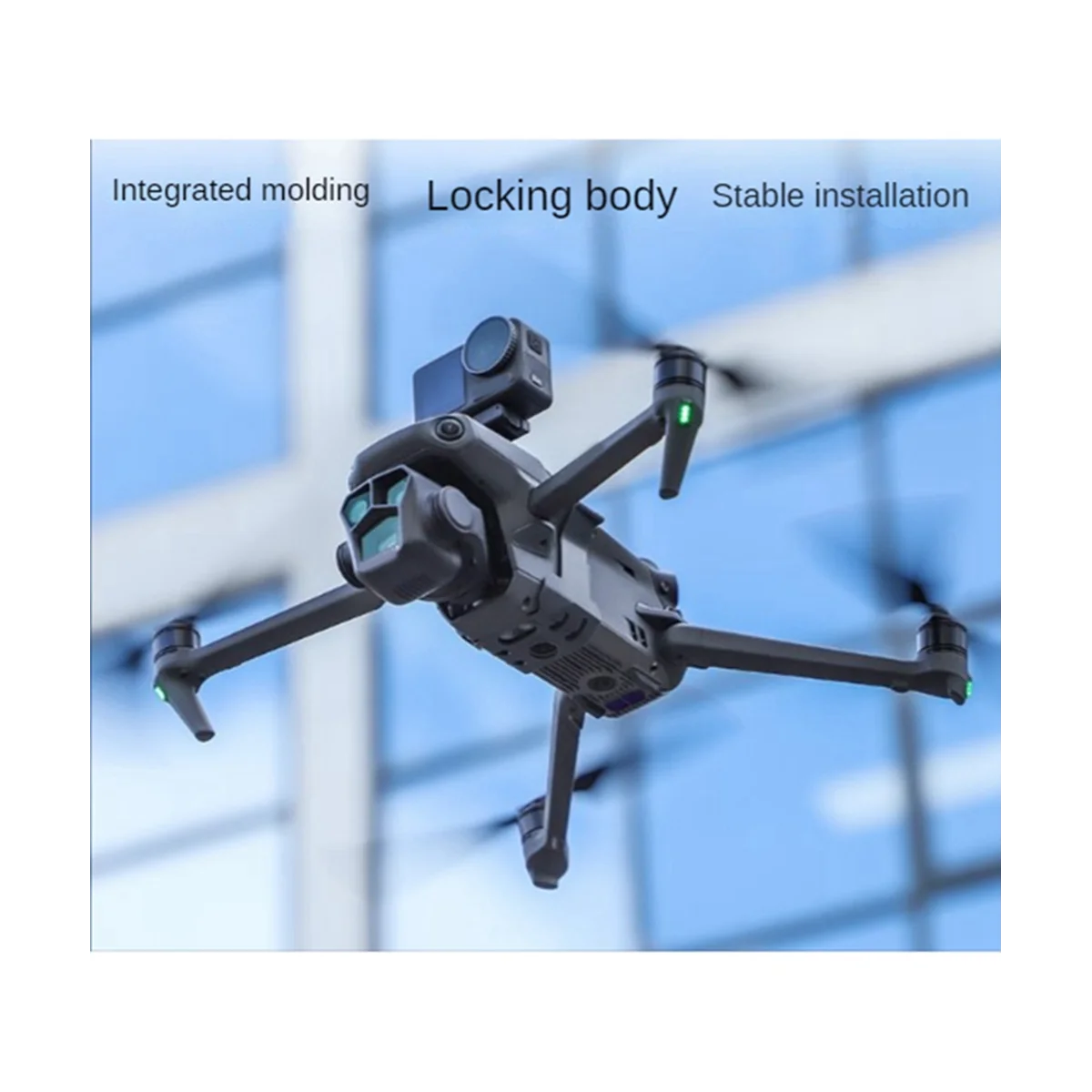 Mount Kit para Mavic3 Pro, suporte de câmera portátil, conveniente, Yu3Vi Insta360X3