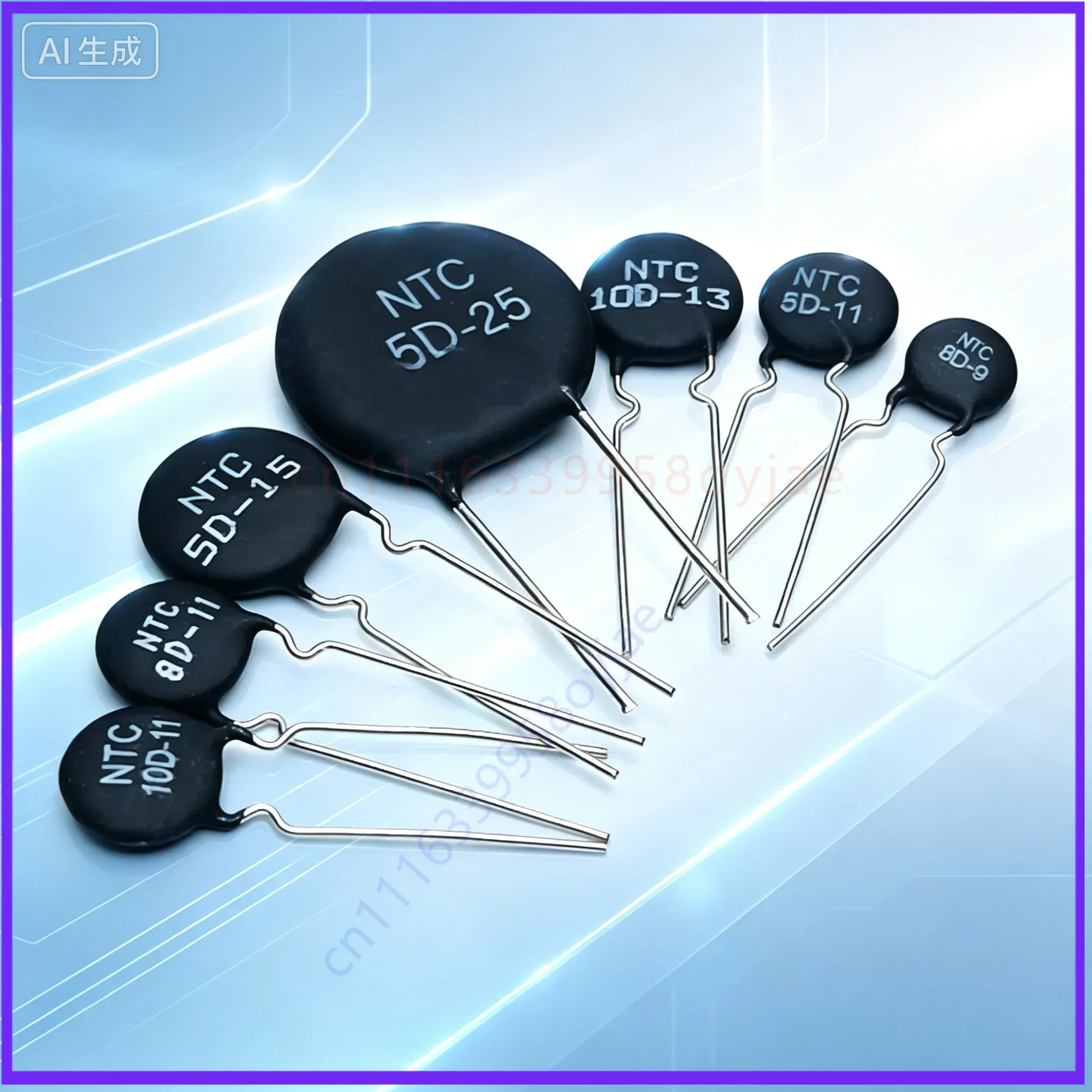 Versatile NTC Thermistor for Temperature Sensing,3D/8D/10D/20D/47D/5D-9/7/11/13/15/20/25  200pcs