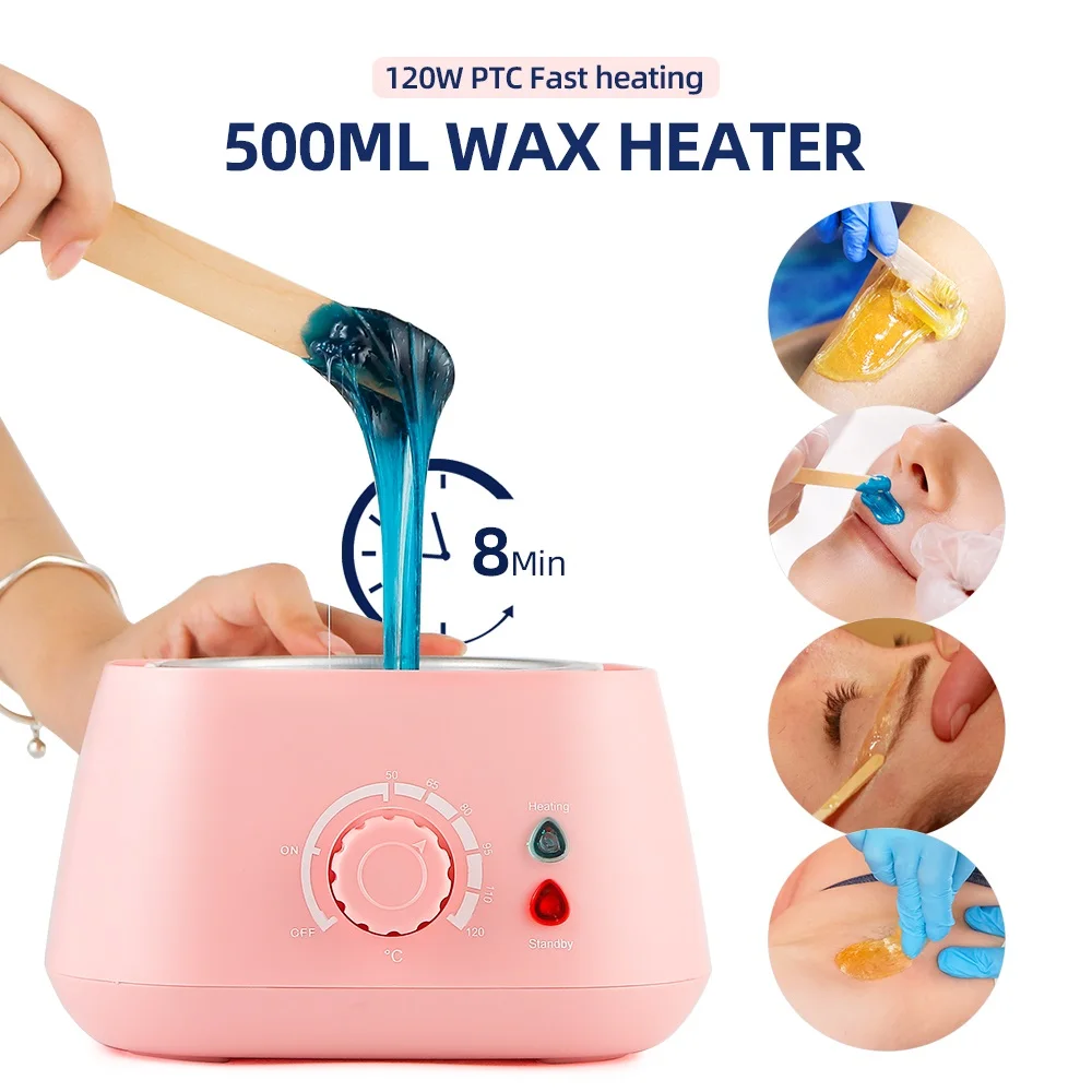 

500CC Wax Heater Hair Removal Machine Wax-melt Warmer SPA Body Epilator Paraffin Wax Pot